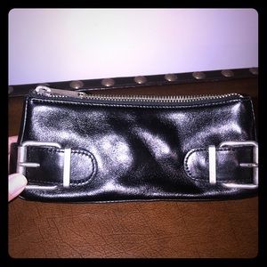 Brand new. Banana republic leather clutch